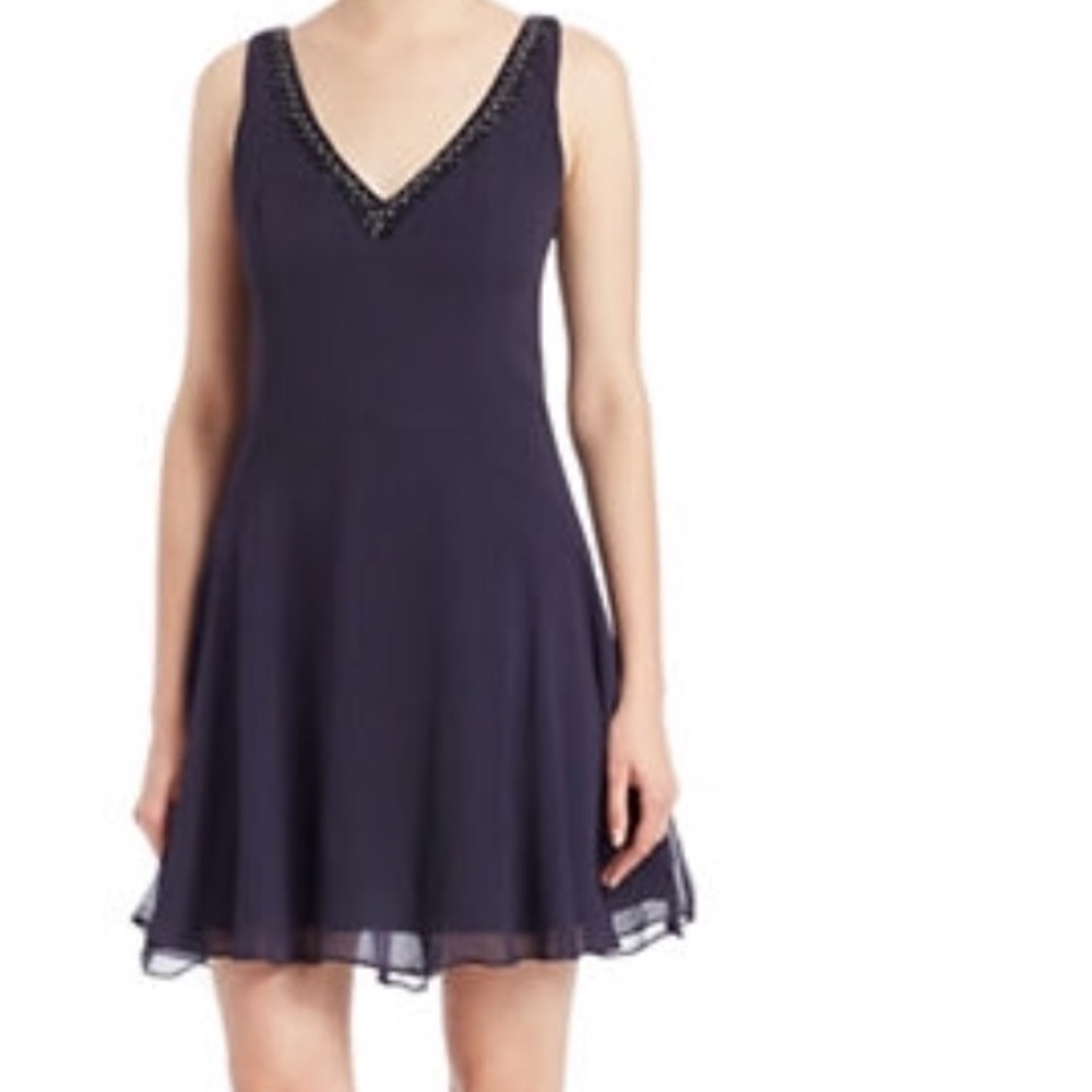 NEW French Connection Navy Blue Dress